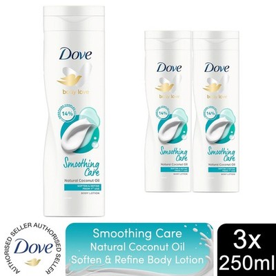 Dove Body Love Pflegende und feuchtigkeitsspendende Bodylotion 3er Pack, 250ml oder 400ml