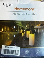 Flameless Candles Set Of 2