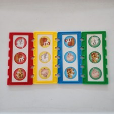 Barnyard Bingo Game Board  Pieces Red Blue Green Yellow