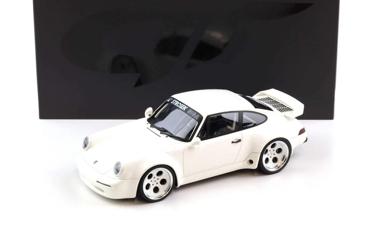 Porsche 911 (930) Carrera 3,2L Sportclub de 1989 rouge 1/18ème KK-Scale - Collection