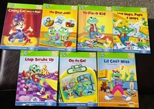 leapfrog tag reader learn to read book set short vowels 1 Long sound 7 books