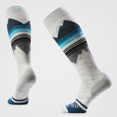 SMARTWOOL Women's Ski Pattern OTC Socks - Ash - S