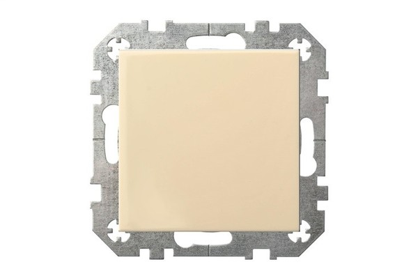 Liregus Epsilon Schalter Beige 10A 250V Unterputz 1Fach IP6 Federkontakte-image