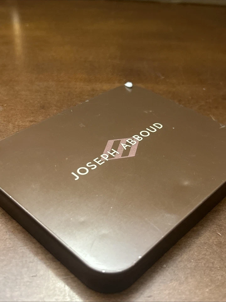 JOSEPH ABBOUD, Triple Plegable, Cartera de Cuero Genuino Negra, Cuero Flexible Foto 4 de 4