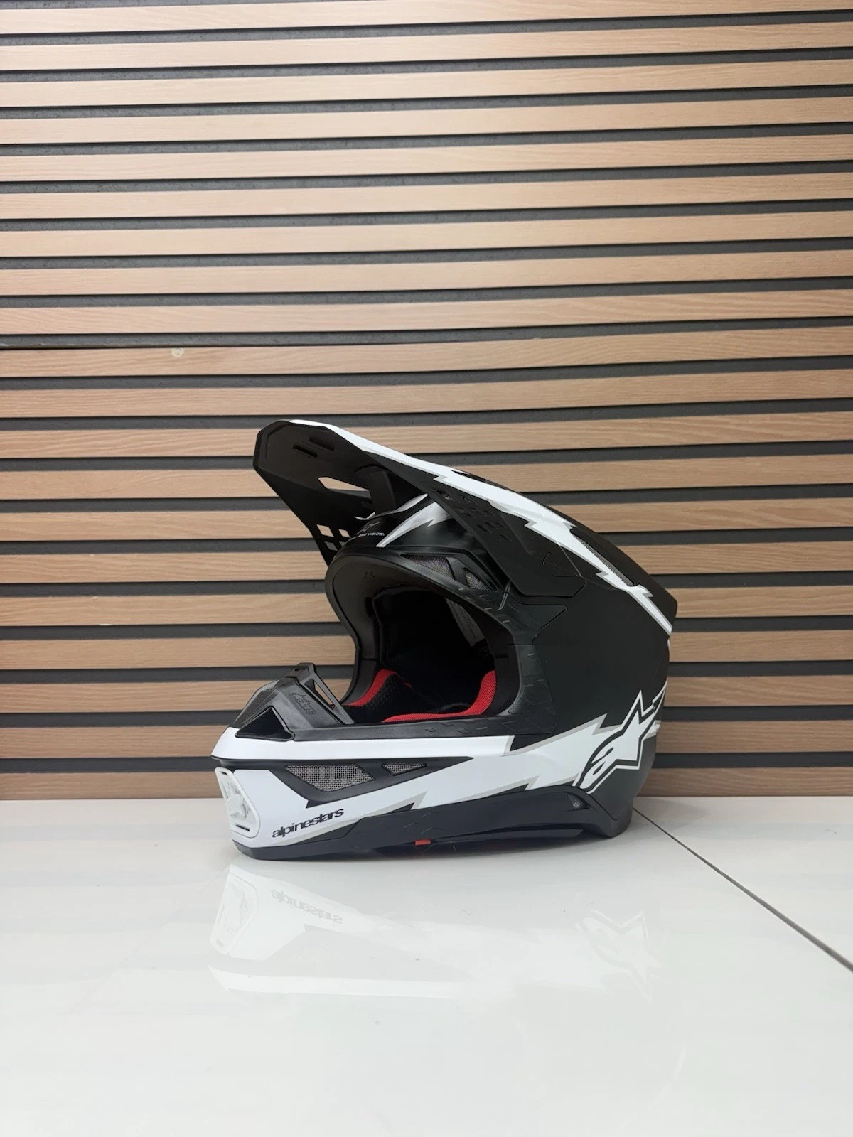 Open Box - ALPINESTARS Supertech M10 SM10 Helmet Ampress Matte - Medium