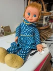 Vintage 1967 Mattel Mrs. Beasley Wide Eyed Rubber Face Doll