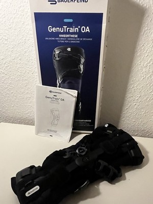 Bauerfeind Genutrain OA 2 Links Knieorthese Arthrose Orthese Neu