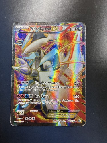 White Kyurem EX (146 Full Art) 146/149 Boundaries Crossed Holo