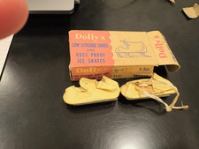 Vintage Dolly's Ice Skates in box For Various Dolls 1950s