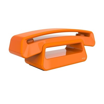 ALCATEL ePure Iconic DECT Festnetztelefon - Vintage-Design - Orange