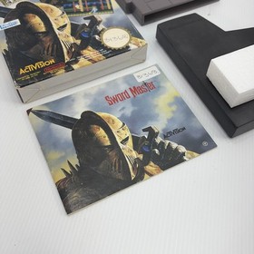 NINTENDO ENTERTAINMENT SYSTEM NES GAME SWORD MASTER COMPLETE BOXED 