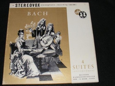 Johann Sebastian Bach, Mainzer Kammerorchester cond. Günter Kehr, 4 Suites ( Ou