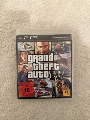 Grand Theft Auto 4 IV (PlayStation 3, 2008) PS3 