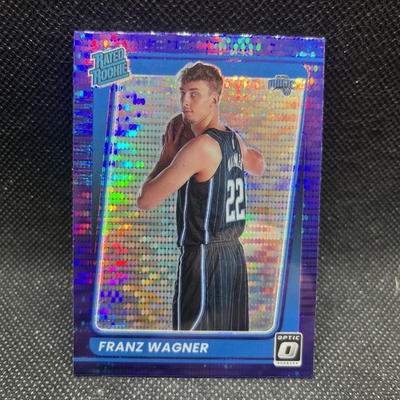 #ad 2021 22 Donruss Optic #185 Franz Wagner Target Purple Pulsar Orlando Magic SP $4.50