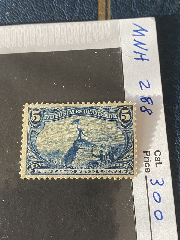 19th century: unused Scott 288