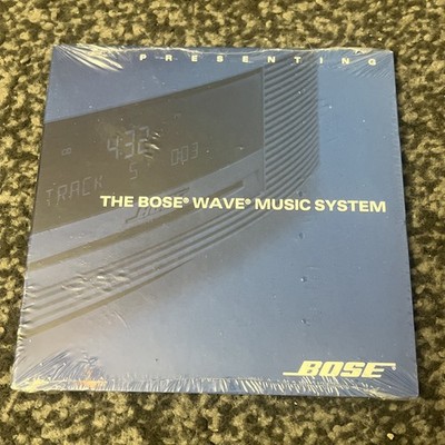 THE BOSE WAVE MUSIC SYSTEM  3 Track Demonstration CD 2009  SEALED NEW - UK