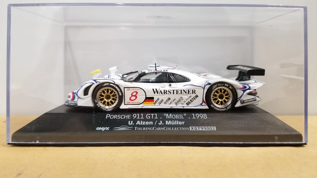 Porsche 911 GT1 Onyx - Le Mans 1998 N°Mobil - Échelle 1/43 - Miniature Occasion