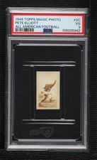 1948 Topps Magic All American Football Pete Elliott #2C PSA 3 1fl4