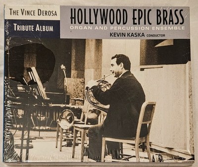 HOLLYWOOD EPIC BRASS - Organ & Percussion Ensemble (2014 CD) - New Sealed