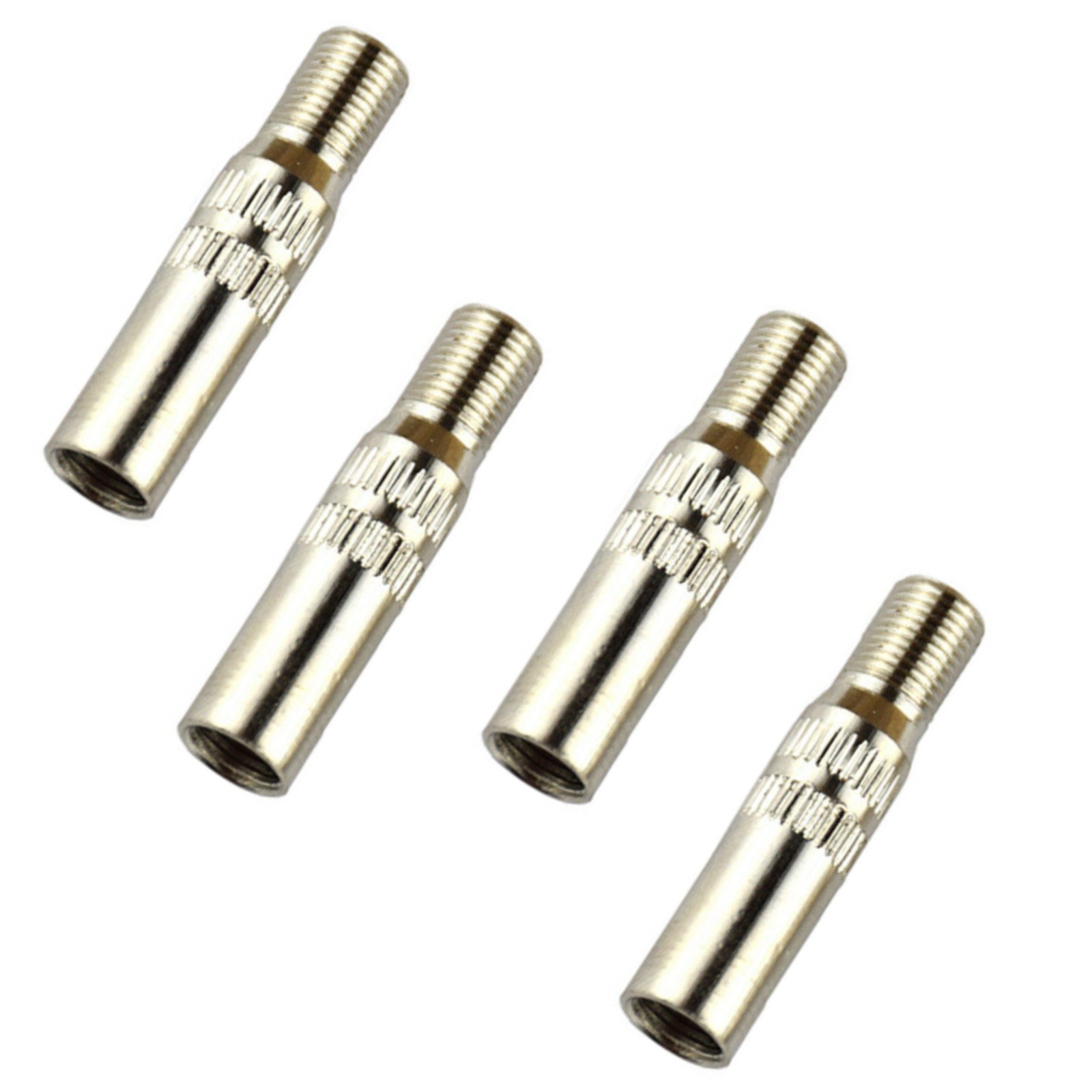 4PCS 39mm Chrome Tyre Wheel Valve Extension Caps Stem For Car Truck Van Parts thumbnail 9