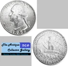 1958 US Philadelphia Mint Silver Washington Quarter🪙Ike's Cold War Era🪙
