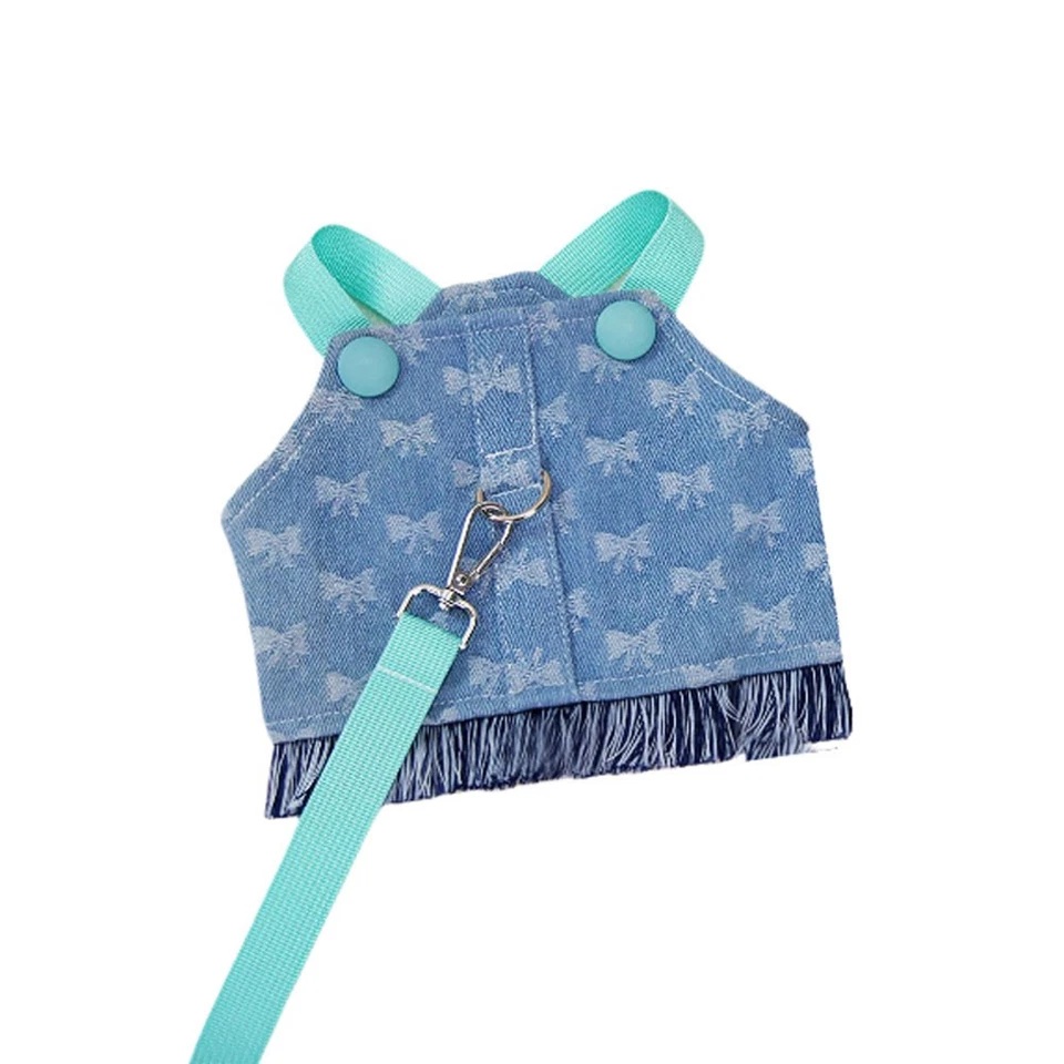 Dog Harness and Leads Leash Set Puppy Harness Vest with D ring Soft Breathable Ñ - Image 4 of 4