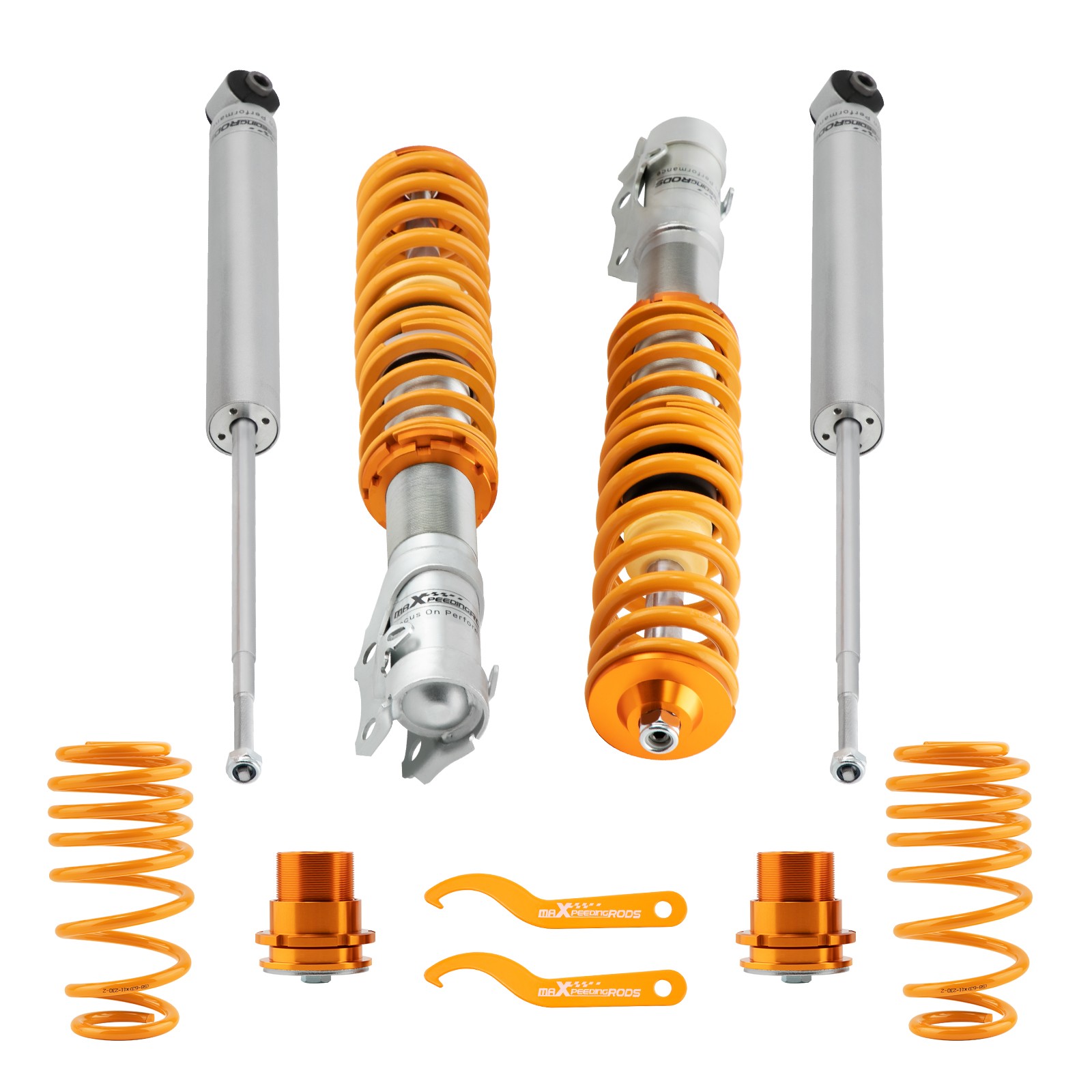 Street Coilovers Kit For VW Lupo MK1 1.0 1.4 1.6 1.6GTi 1.4TDi 1.7SDi 1998-2005