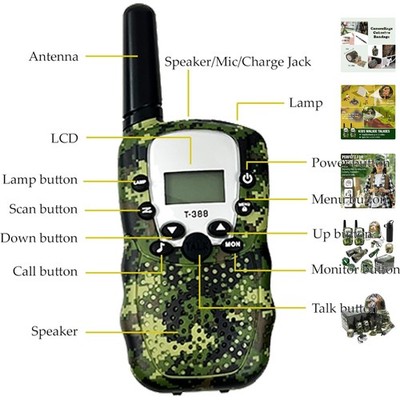 Outdoor Exploration Essentials for Kids: Complete Nature Kit with Walkie Talkies