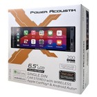 Power Acoustik CP 71WA 1 DIN Stereo Apple CarPlay & Android Auto