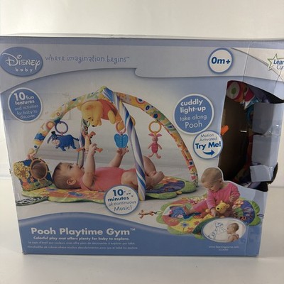 Official Disney Baby Winnie The Pooh Playtime Gym - New Open Box