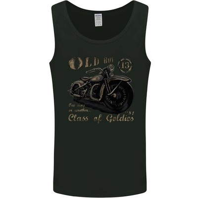 Gildan Softstyle Tank Top Old Boy 13 Biker Weste Herren Schwarz