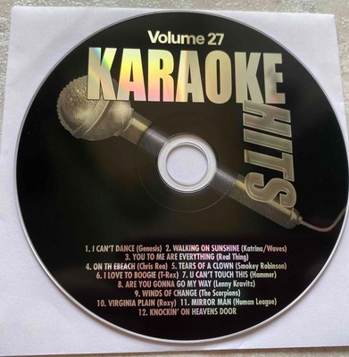 OLDIES KARAOKE COLLECTION CDG (BLACK EDITION) VOL 27-Genesis Katrina & The Waves