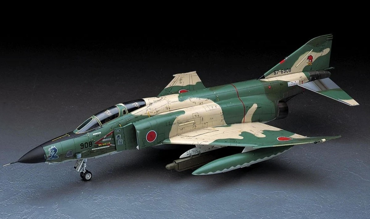 Modèle plastique Hasegawa 1/48 Air Self-Defense Force RF-4E Phantom II de Jp