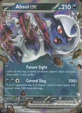 Absol ex 135/197 Double Rare Obsidian Flames Pokemon Holo Near Mint