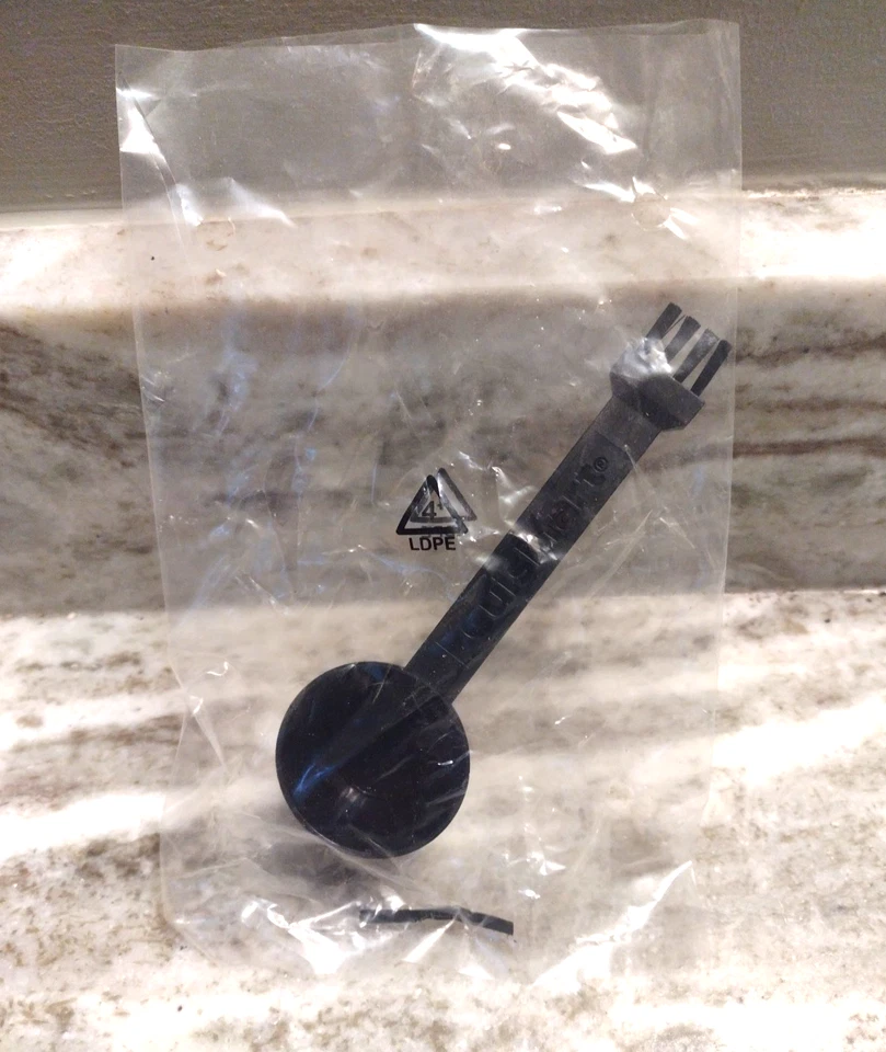 Máquina de café Cuisinart OEM cuchara y cepillo 5,25" negra G3 Foto 2 de 4