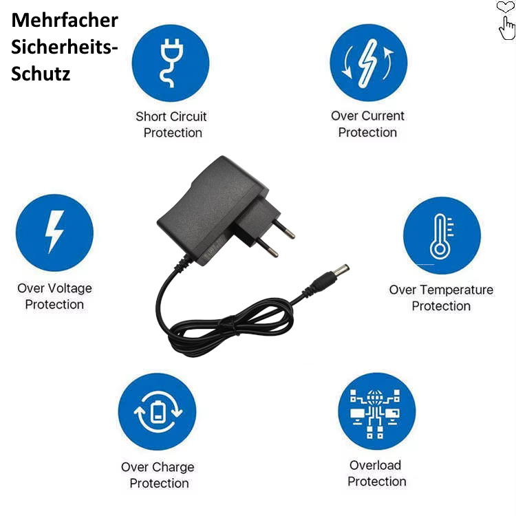 Alimentatore 18W DIXIETREE Adattatore Di Alimentazione 12V 1.5A