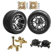 235 30 10 23530-10 Golf Cart Tire Wheel Tubeless Aluminum Rim 4x110mmfor Yamaha