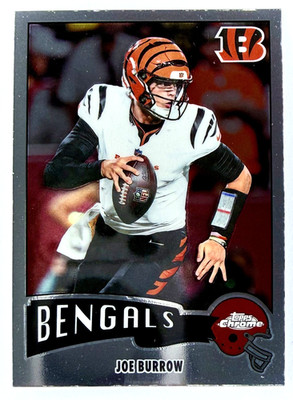 2025 Topps Chrome JOE BURROW #1975-7 1975 Topps Insert - Bengals