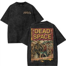 Dead Space Retro Comic Cover Graphic T-Shirt Sci-Fi Horror Tee