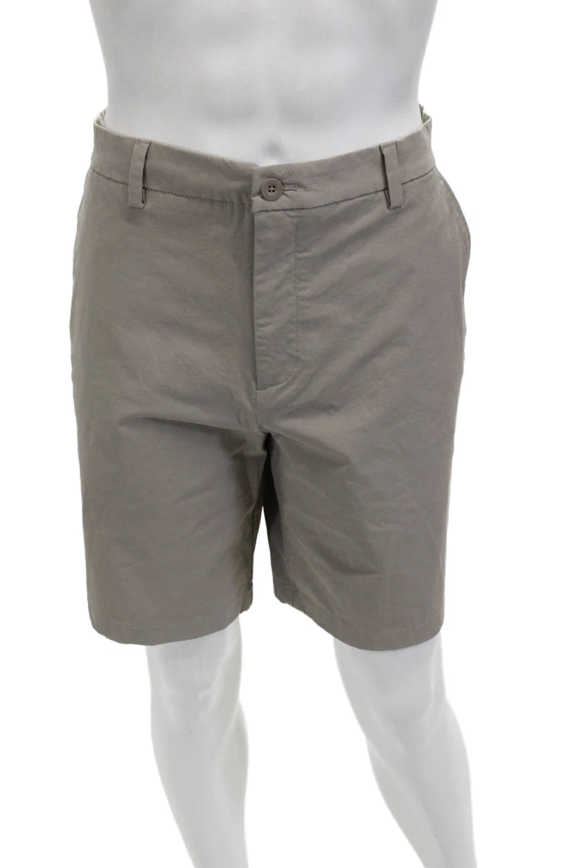Vineyard Vines Mens Chino Shorts Gray Size 36