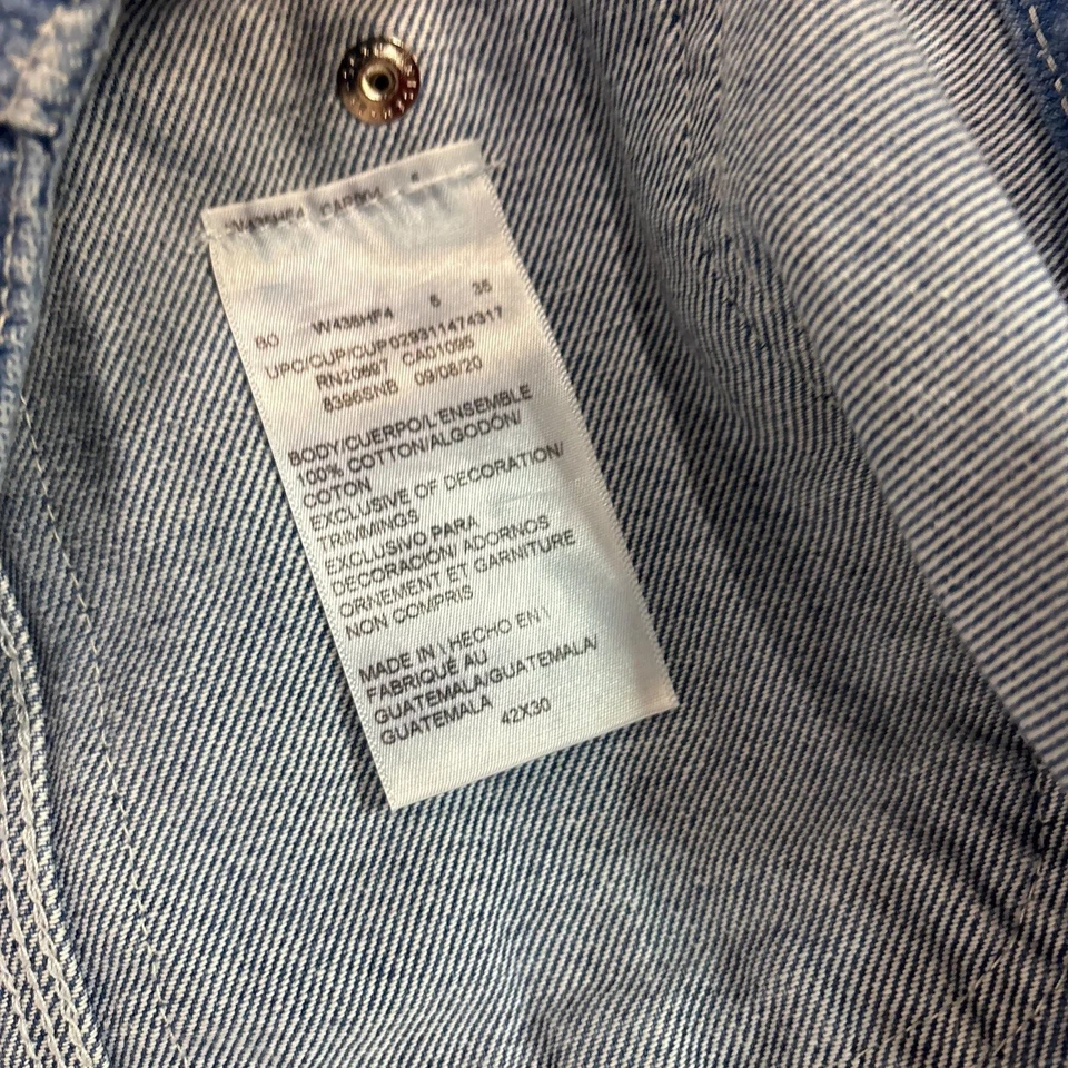 Мужской синий джинсовый комбинезон-комбинезон Dickies - Изображение 4 из 4