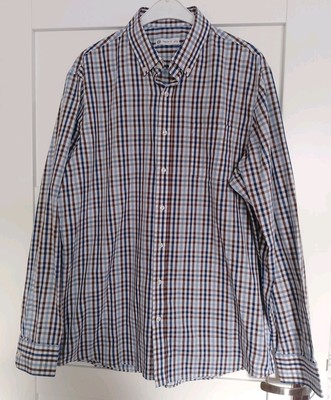 NEU Oberhemd Freizeithemd Gr. L (41/42) etwa Gr. 54 von C&A kariert ganz weich