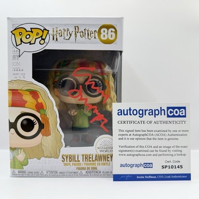 Emma Thompson AUTOGRAMM - Sybill Trelawney - Harry Potter signiert Funko Pop ACOA