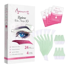 Beauty7 Facial Wax Strips Hair Removal Eyebrow Strip 