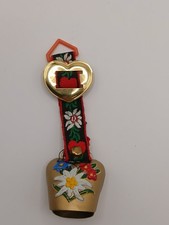 Vintage Swiss Brass Cow Bell Goat Sheep Hand ...