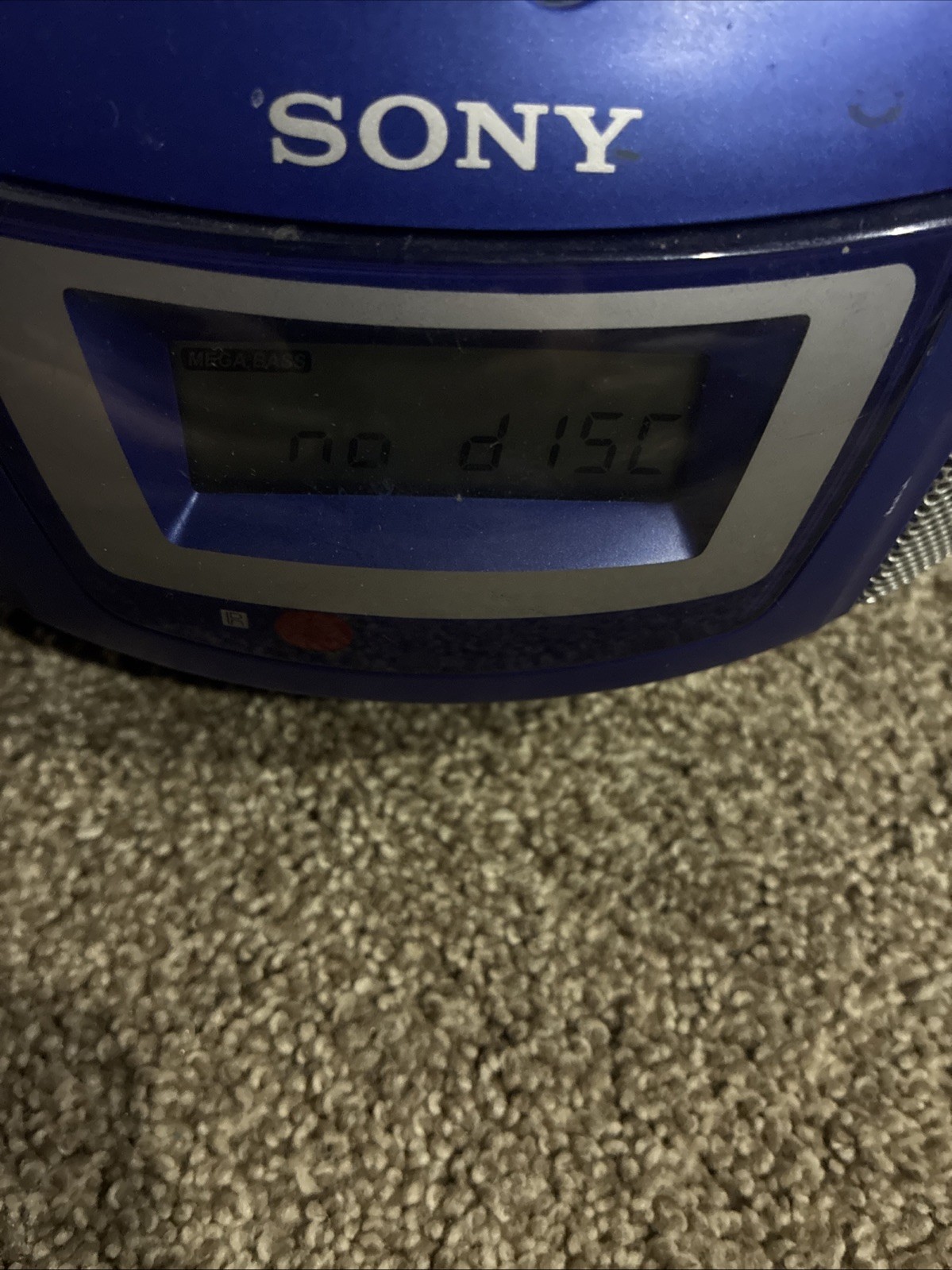 Sony CFD-E75 Portable Boombox CD Cassette Player AM/FM WORKING (NO REMOTE) GOOD