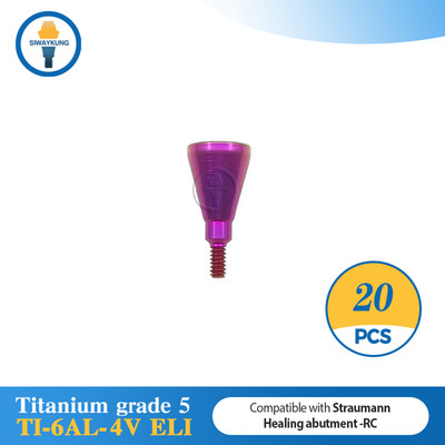 20 pcs Dental healing abutment healing caps fits to ITI Straumann RC
