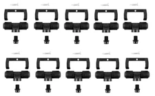 Misting Nozzle Tee Assembly 3/8" Push-in with Poly Filter 3GPH 10 pack