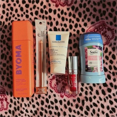 BYOMA, e.l.f., La Roche-Posay, essence, Suave Hydrating Makeup & Skincare Bundle