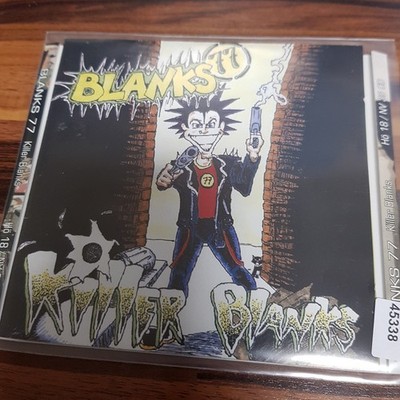 BLANKS 77 killer blanks VG+/VG+ (CD Album, Punk, Höhnie)